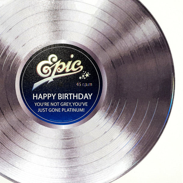 You're Not Grey, You've Just Gone Platinum!
