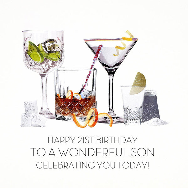 Happy 21st Birthday to a Wonderful Son