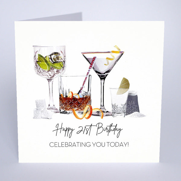 Happy 21st Birthday - Celebrating You Today