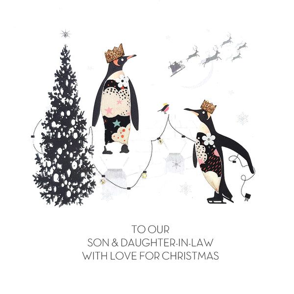 To Our Son and Daughter-in-Law With Love for Christmas