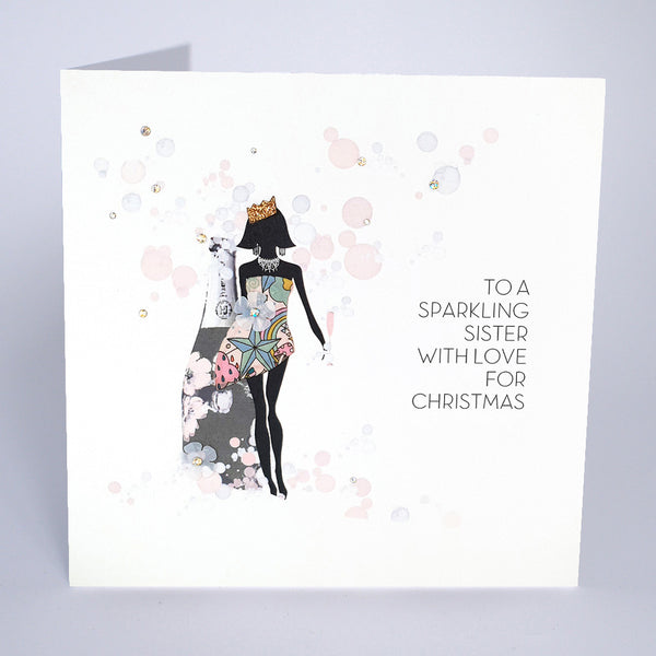 To a Sparkling Sister With Love for Christmas