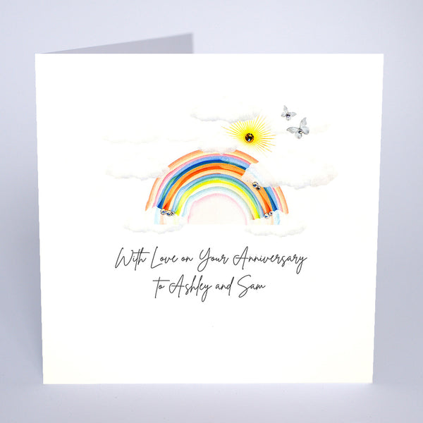 With Love on Your Anniversary (Rainbow)
