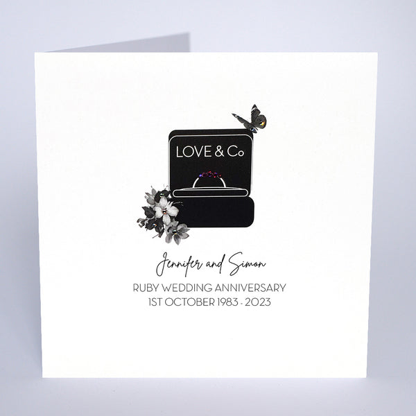 Ruby Wedding Anniversary