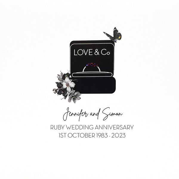 Ruby Wedding Anniversary