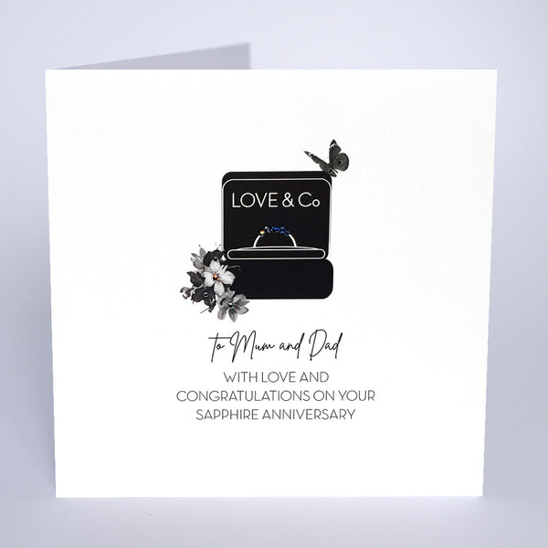 Sapphire Wedding Anniversary