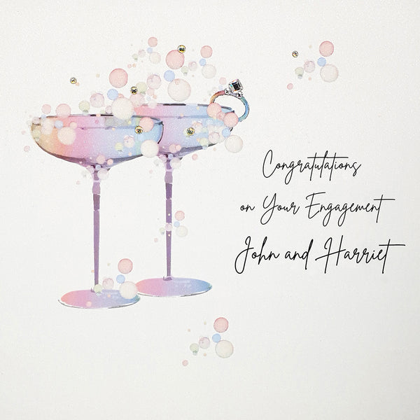 Congratulations on Your Engagement - Glasses