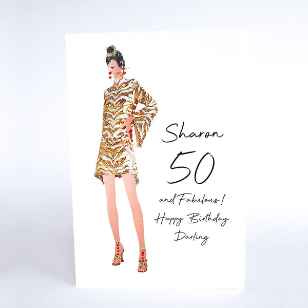 50 and Fabulous! Happy Birthday Darling