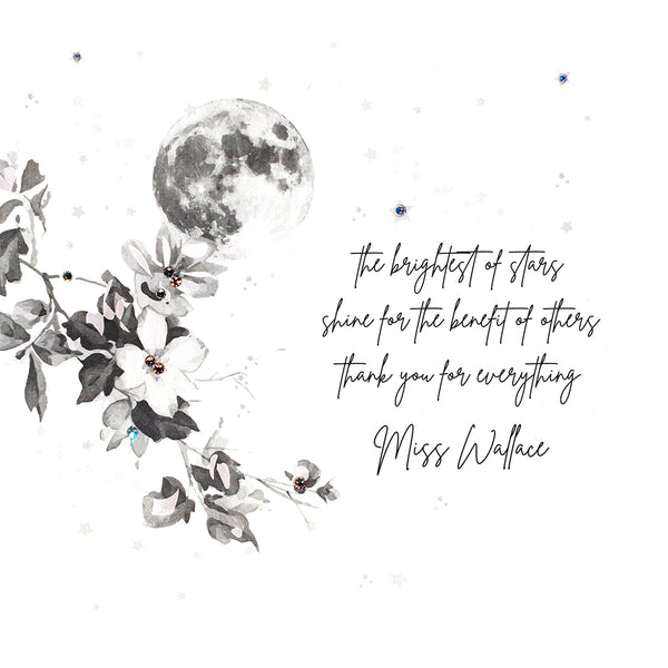 Thank You - the brightest of stars shine for the benefit of others