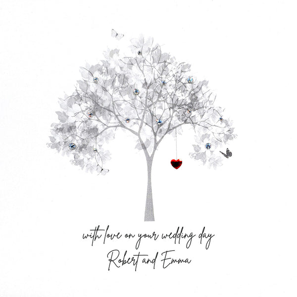 With Love on your Wedding Day - Tree