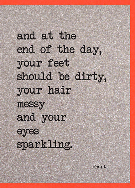 And at the End Of The Day…