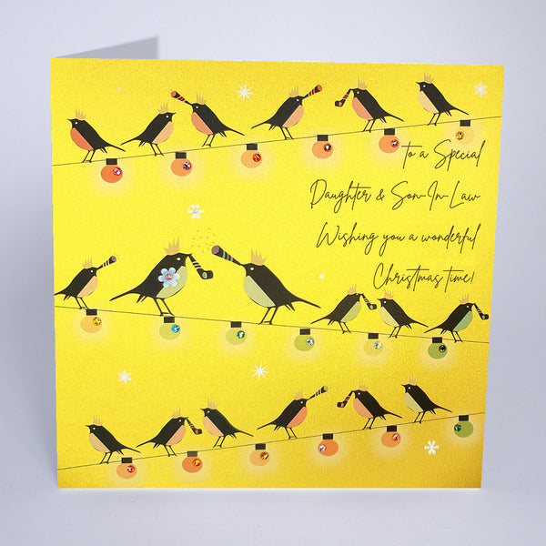 To Our Daughter and Son-in-Law Wishing You a Wonderful Christmas Time