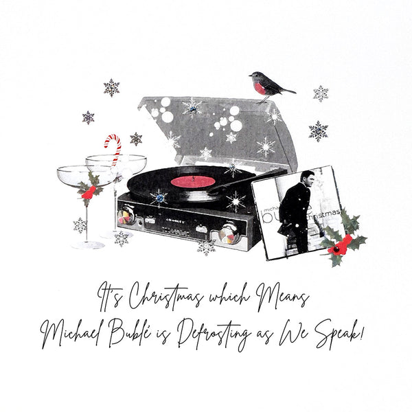 Michael Bublé is defrosting as we speak