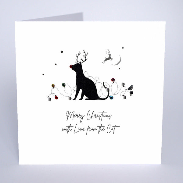 Merry Christmas with Love From the Cat