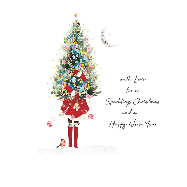 With Love for a Sparkling Christmas and a Happy New Year