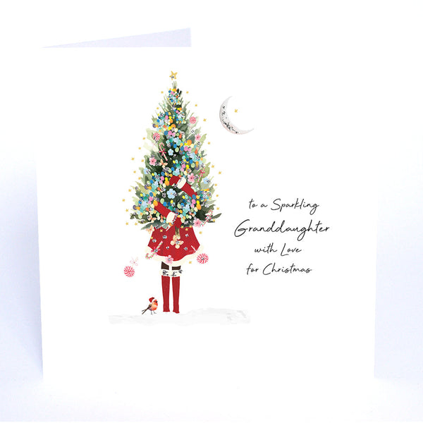 To a Sparkling Granddaughter with Love for Christmas