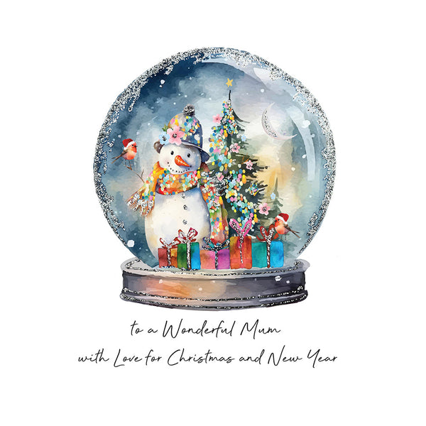 To a Wonderful Mum with Love for Christmas and New Year