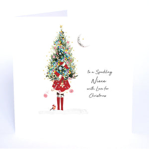 To a Sparkling Niece with Love for Christmas