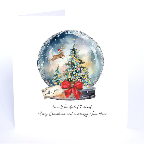 To a Wonderful Friend Merry Christmas and a Happy New Year