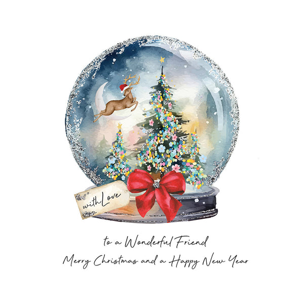 To a Wonderful Friend Merry Christmas and a Happy New Year
