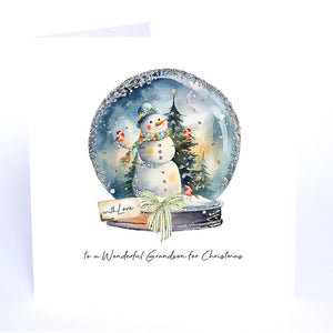 To a Wonderful Grandson for Christmas