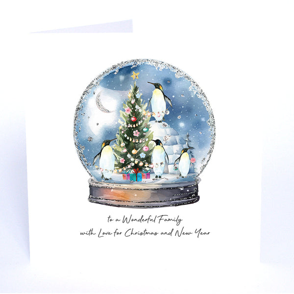 To a Wonderful Family with Love for Christmas and New Year