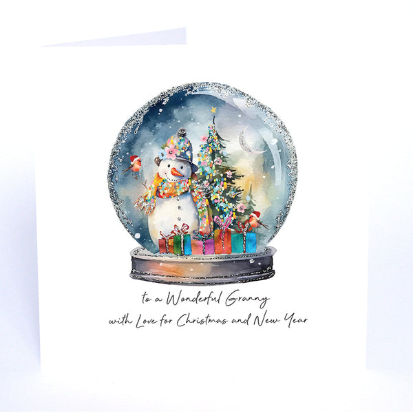 To a Wonderful Granny with Love for Christmas and New Year