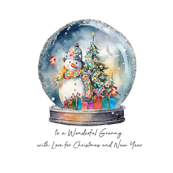 To a Wonderful Granny with Love for Christmas and New Year