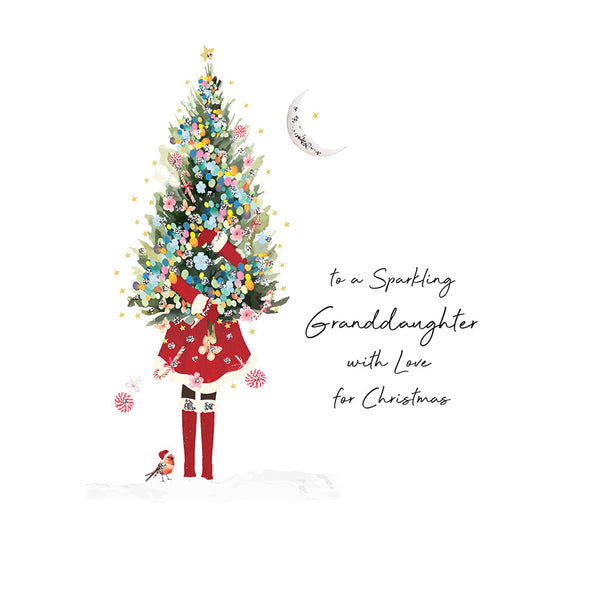 To a Sparkling Granddaughter with Love for Christmas
