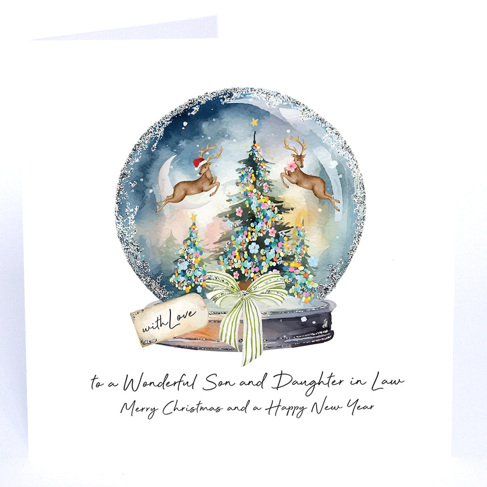 To a Wonderful Son and Daughter in Law Merry Christmas and a Happy New Year