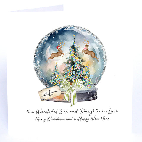 To a Wonderful Son and Daughter in Law Merry Christmas and a Happy New Year