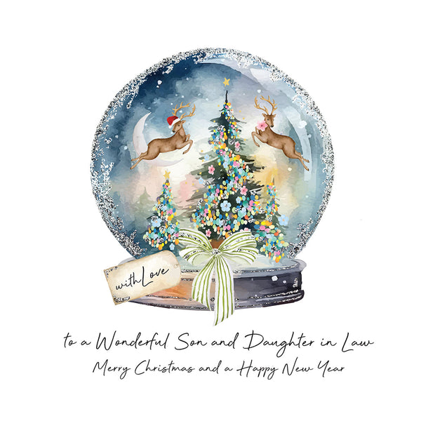 To a Wonderful Son and Daughter in Law Merry Christmas and a Happy New Year