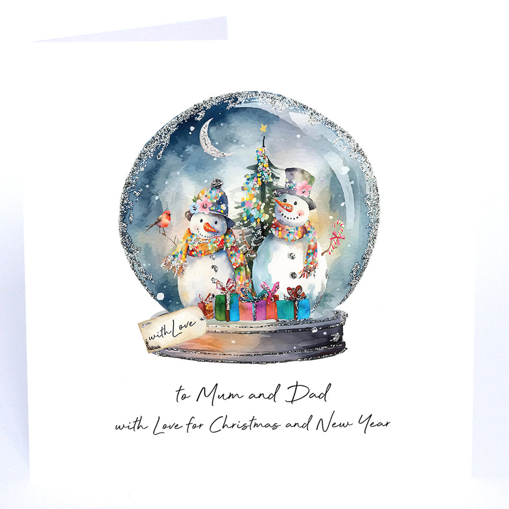 To Mum and Dad with Love for Christmas and New Year