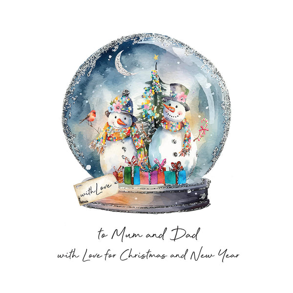 To Mum and Dad with Love for Christmas and New Year