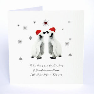 To the One I Love, If Snowflakes were Kisses