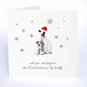 With Love and Hugs for Your First Christmas as My Daddy