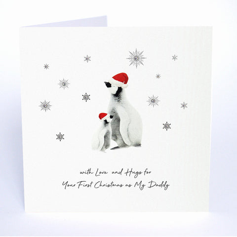 With Love and Hugs for Your First Christmas as My Daddy