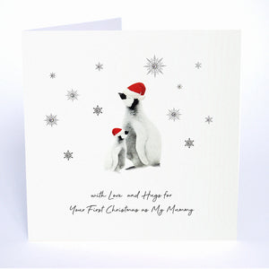 With Love and Hugs for Your First Christmas as My Mummy