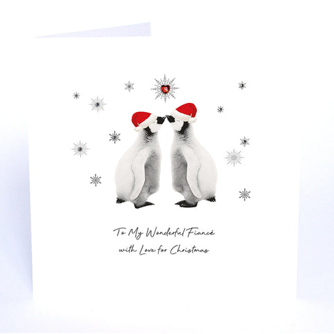 To My Wonderful Fiancé with Love for Christmas