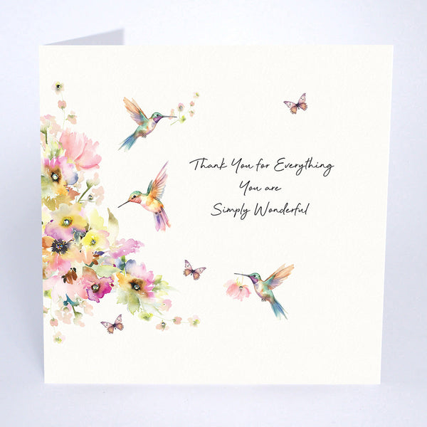 Thank You for Everything You are Simply Wonderful