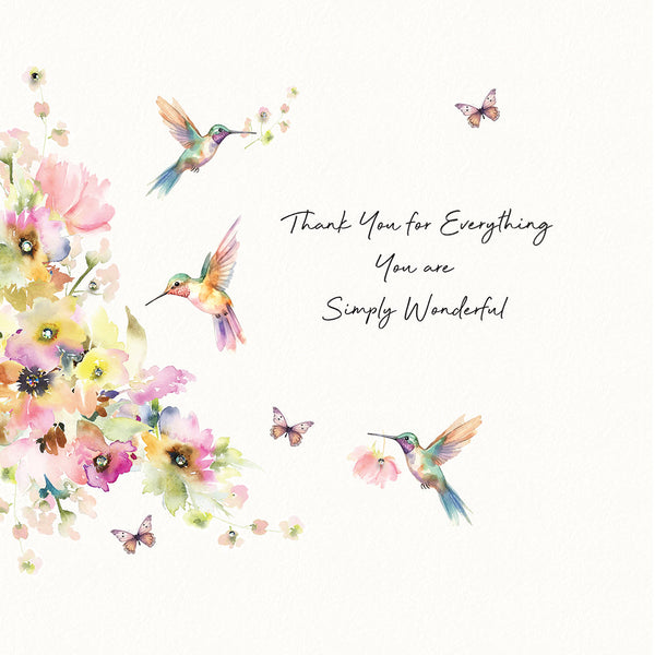 Thank You for Everything You are Simply Wonderful