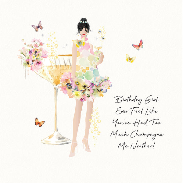 Birthday Girl - Too Much Champagne