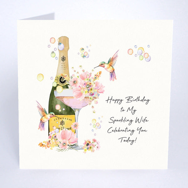 To My Sparkling Wife - Celebrating You Today