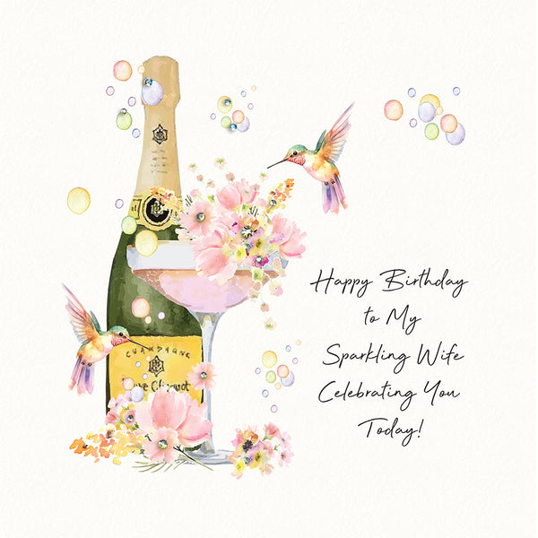To My Sparkling Wife - Celebrating You Today