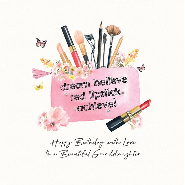Happy Birthday With Love to a Beautiful Granddaughter