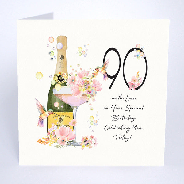 90 With Love on Your Special Birthday - Celebrating You Today