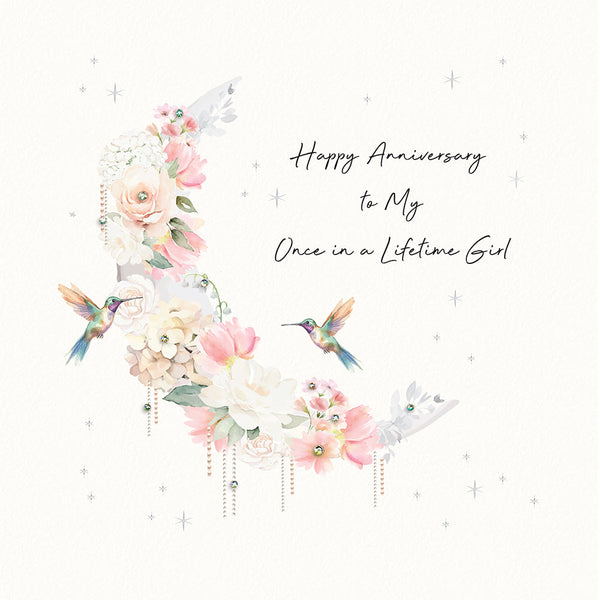 Happy Anniversary to My Once in a Lifetime Girl