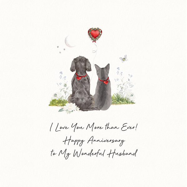 I Love You More Than Ever Happy Anniversary to My Wonderful Husband