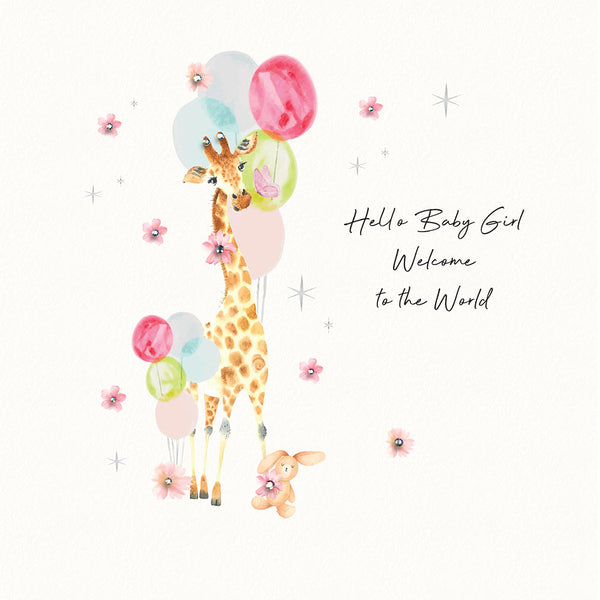 Hello Baby Girl Welcome to the World