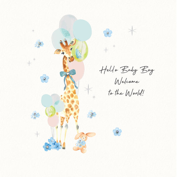 Hello Baby Boy Welcome to the World