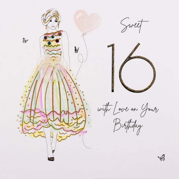 Sweet 16 With Love On Your Birthday